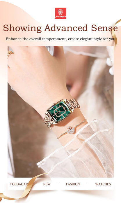 POEDAGAR Luxury Watch For Woman