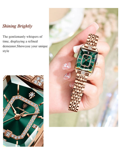 POEDAGAR Luxury Watch For Woman